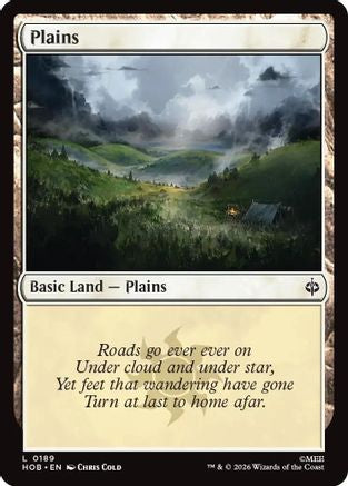 Plains (0189) (HOB-189)  - The Hobbit