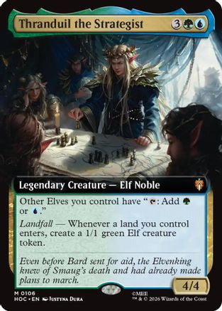 Thranduil the Strategist (Extended Art) (HOC-106)  - The Hobbit: Eternal-Legal