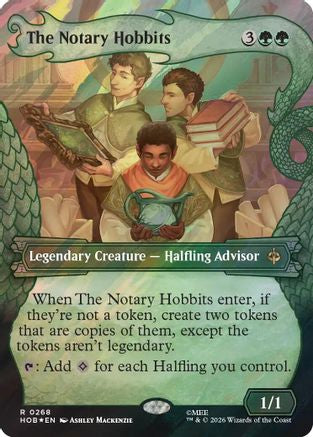 The Notary Hobbits (Showcase) (Surge Foil) (HOB-268)  Foil - The Hobbit