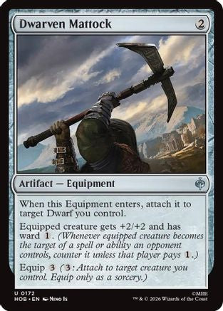 Dwarven Mattock (HOB-172)  - The Hobbit