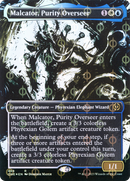 Malcator, Purity Overseer (Showcase) (Step-and-Compleat Foil) (ONE-468)  Foil - Phyrexia: All Will Be One: (Showcase) (Borderless)