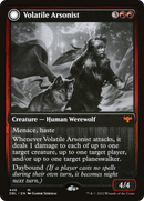 Volatile Arsonist (DBL-448)  - Innistrad: Double Feature: (Double Faced Transform)