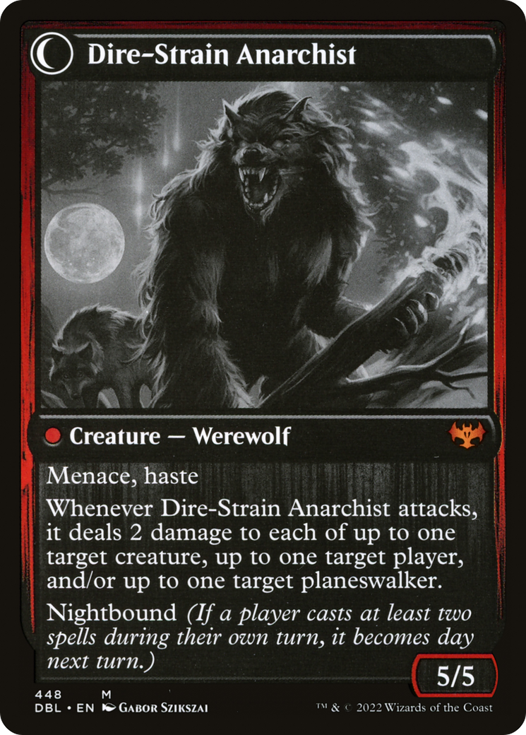 Volatile Arsonist (DBL-448)  Foil - Innistrad: Double Feature: (Double Faced Transform)