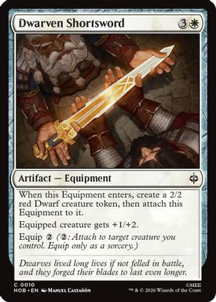 Dwarven Shortsword (HOB-010)  Foil - The Hobbit