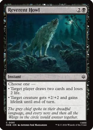 Reverent Howl (HOB-081)  Foil - The Hobbit