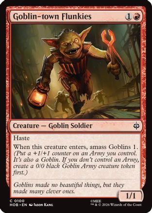 Goblin-town Flunkies (HOB-100)  Foil - The Hobbit
