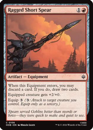 Ragged Short Spear (HOB-108)  Foil - The Hobbit