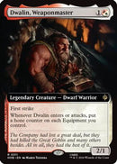 Dwalin, Weaponmaster (Extended Art) (HOB-311)  Foil - The Hobbit