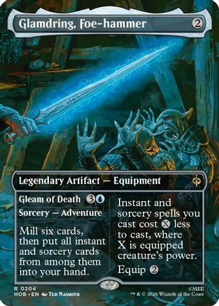 Glamdring, Foe-hammer (Borderless) (HOB-204)  - The Hobbit