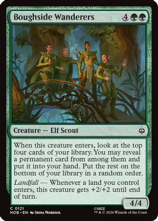 Boughside Wanderers (HOB-121)  Foil - The Hobbit