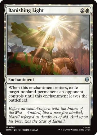 Banishing Light (HOC-161)  - The Hobbit: Eternal-Legal