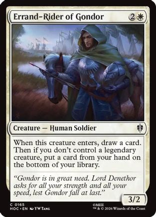 Errand-Rider of Gondor (HOC-165)  - The Hobbit: Eternal-Legal