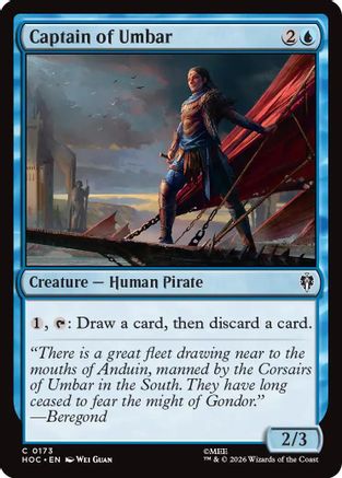 Captain of Umbar (HOC-173)  - The Hobbit: Eternal-Legal