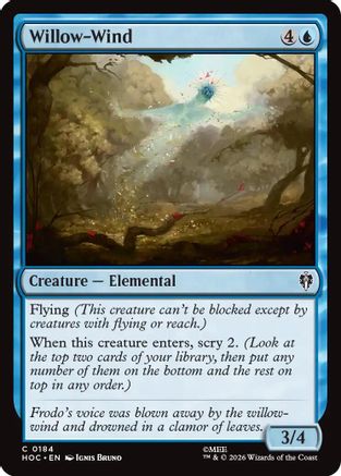 Willow-Wind (HOC-184)  - The Hobbit: Eternal-Legal