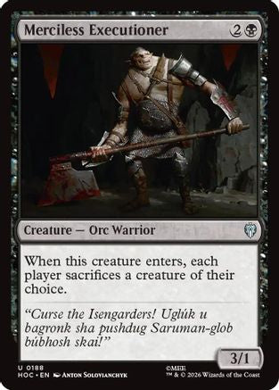 Merciless Executioner (HOC-188)  - The Hobbit: Eternal-Legal