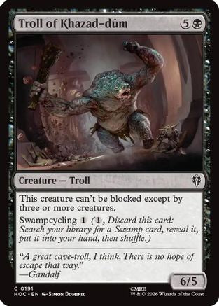 Troll of Khazad-dum (HOC-191)  - The Hobbit: Eternal-Legal