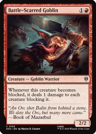 Battle-Scarred Goblin (HOC-192)  - The Hobbit: Eternal-Legal