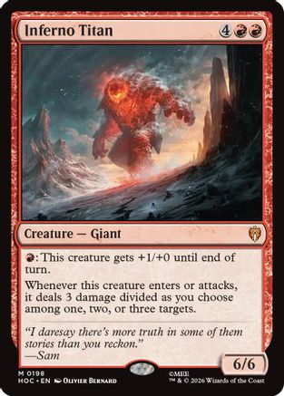 Inferno Titan (HOC-198)  - The Hobbit: Eternal-Legal