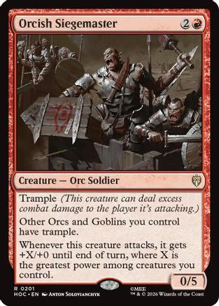 Orcish Siegemaster (HOC-201)  - The Hobbit: Eternal-Legal