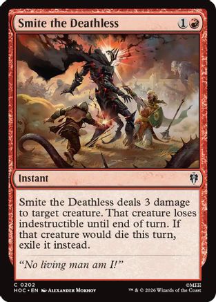 Smite the Deathless (HOC-202)  - The Hobbit: Eternal-Legal