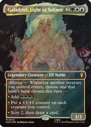 Galadriel, Light of Valinor (Borderless) (Surge Foil) (HOC-072)  Foil - The Hobbit: Eternal-Legal
