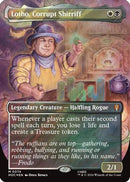 Lotho, Corrupt Shirriff (Borderless) (Surge Foil) (HOC-074)  Foil - The Hobbit: Eternal-Legal