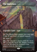 The Black Gate (Borderless) (Surge Foil) (HOC-087)  Foil - The Hobbit: Eternal-Legal