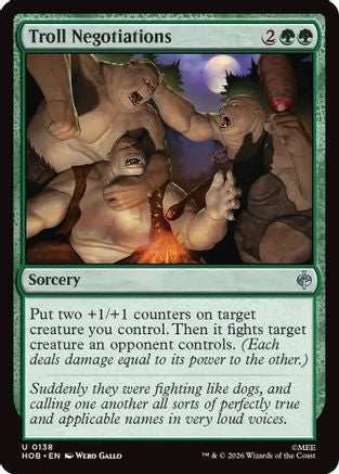 Troll Negotiations (HOB-138)  Foil - The Hobbit