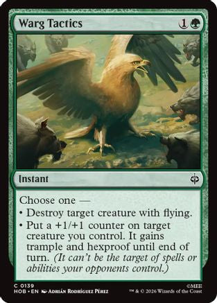 Warg Tactics (HOB-139)  Foil - The Hobbit