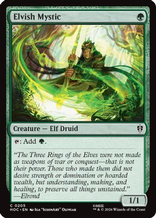 Elvish Mystic (HOC-205)  - The Hobbit: Eternal-Legal
