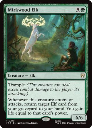 Mirkwood Elk (HOC-210)  - The Hobbit: Eternal-Legal