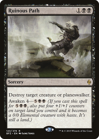 Ruinous Path (BFZ-123)  Foil - Battle for Zendikar