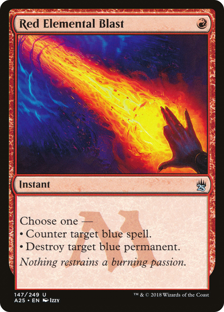 Red Elemental Blast (A25-147)  - Masters 25