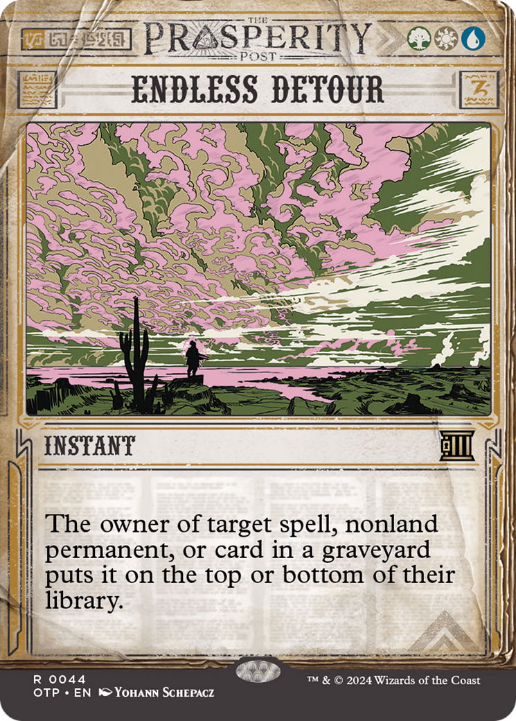 Endless Detour (OTP-044)  - Breaking News: (Showcase) (Borderless)