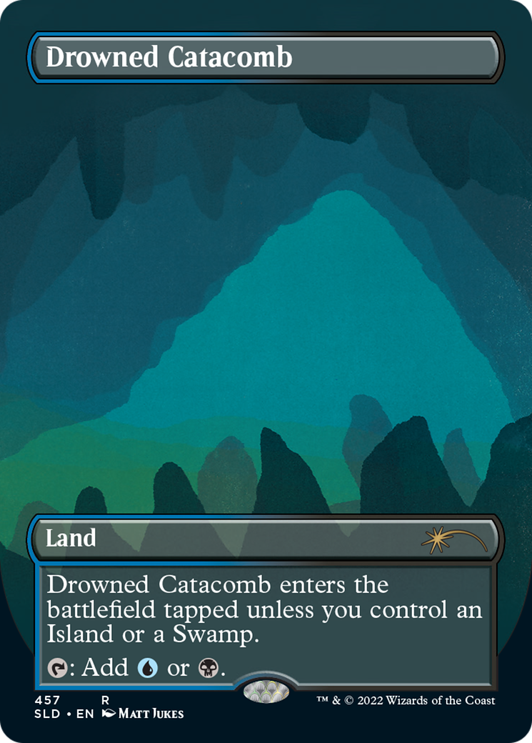 Drowned Catacomb (SLD-457)  Foil - Secret Lair Drop (Borderless)