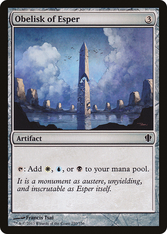 Obelisk of Esper (C13-250)  - Commander 2013