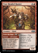 Two-Headed Hunter (WOE-155)  - Wilds of Eldraine