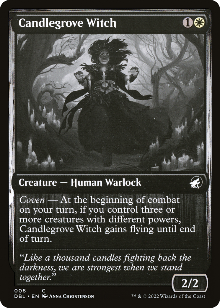 Candlegrove Witch (DBL-008)  - Innistrad: Double Feature
