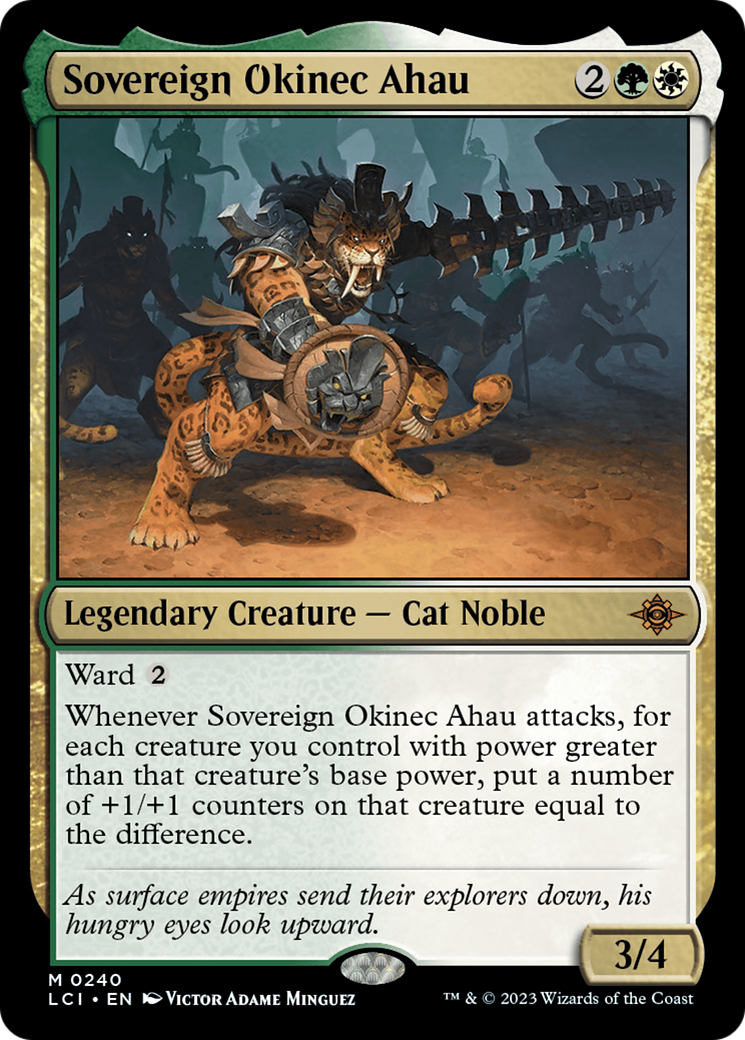 Sovereign Okinec Ahau (LCI-240)  Foil - The Lost Caverns of Ixalan