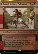 Samut, Vizier of Naktamun (Showcase) (MAT-095)  - March of the Machine: The Aftermath: (Showcase) (Borderless)