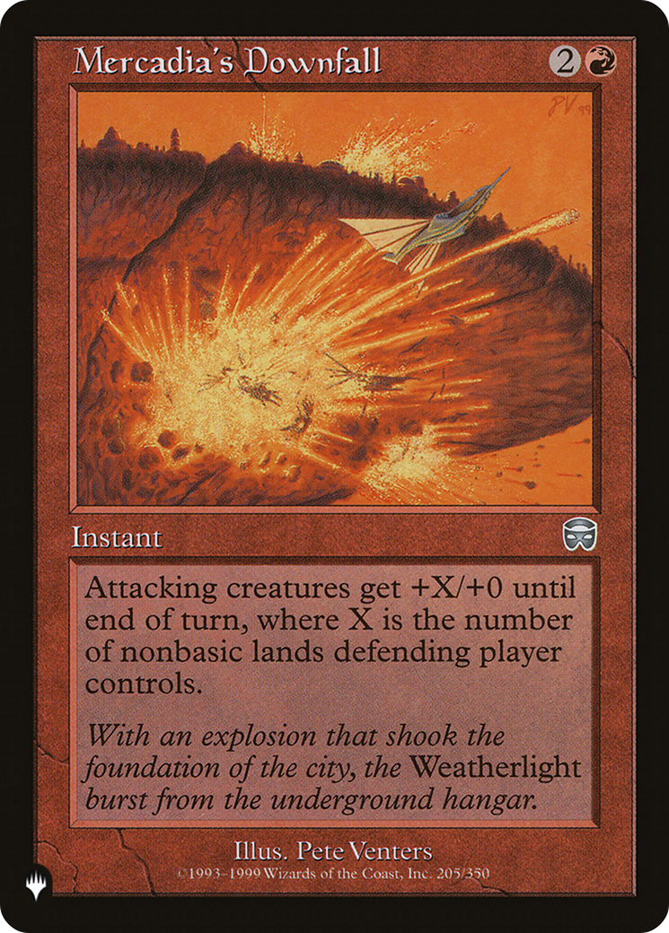 Mercadia's Downfall (LIST-MMQ-205)  - The List