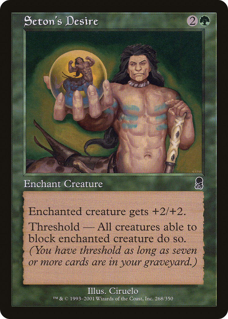 Seton's Desire (ODY-268)  Foil - Odyssey