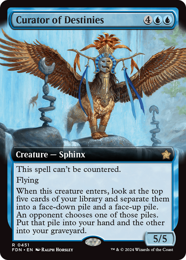Curator of Destinies (FDN-451)  - Foundations: (Extended Art)