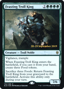 Feasting Troll King (PRE-152)  Foil - Throne of Eldraine Promos