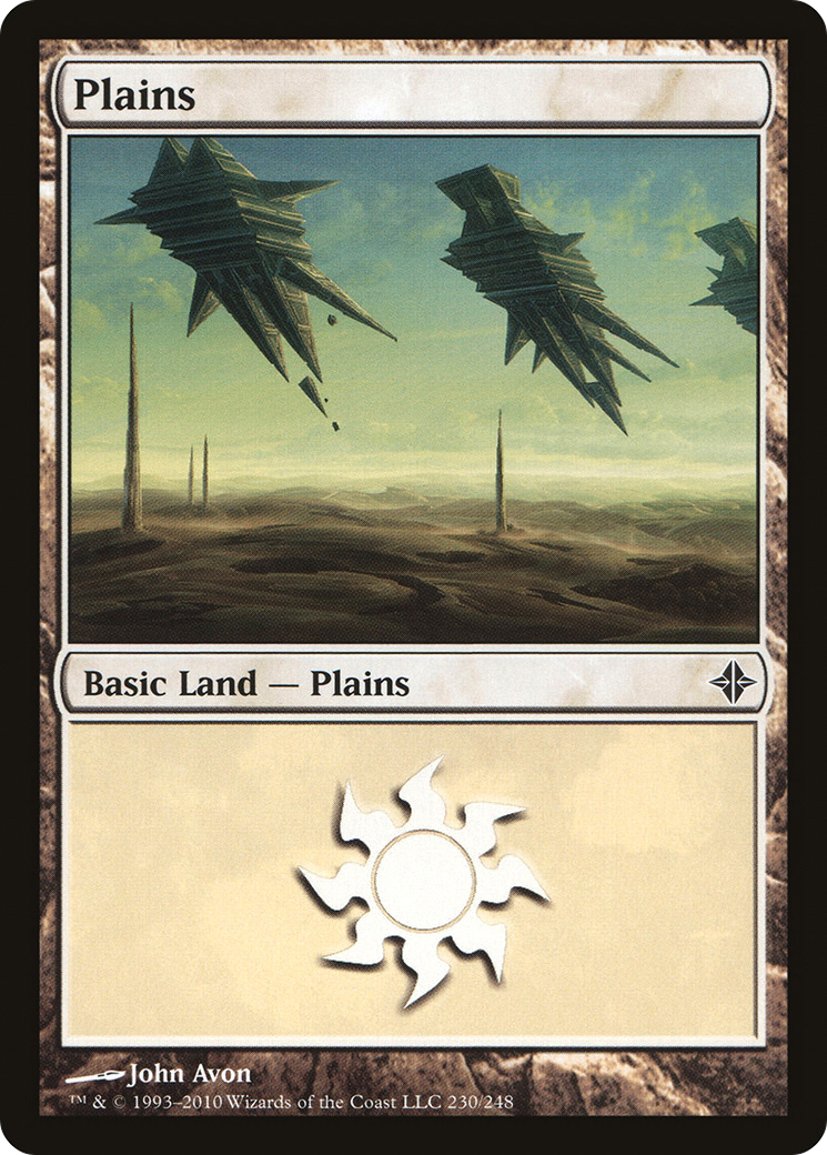 Plains (230) (ROE-230)  Foil - Rise of the Eldrazi