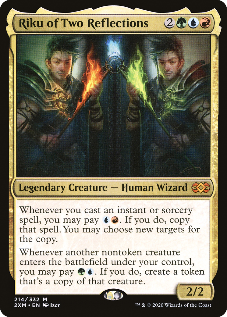 Riku of Two Reflections (2XM-214)  Foil - Double Masters