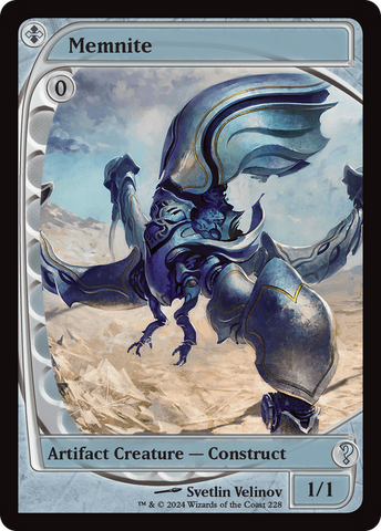 Memnite (Future Sight) (MB2-228)  Foil - Mystery Booster 2