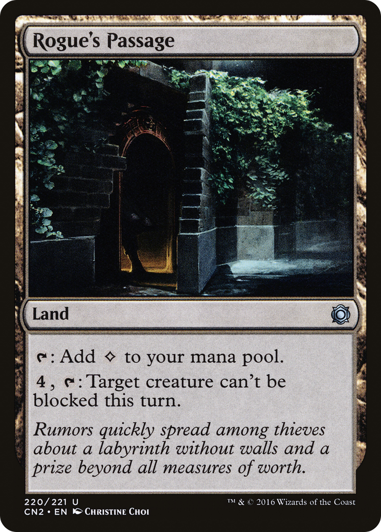 Rogue's Passage (CN2-220)  Foil - Conspiracy: Take the Crown