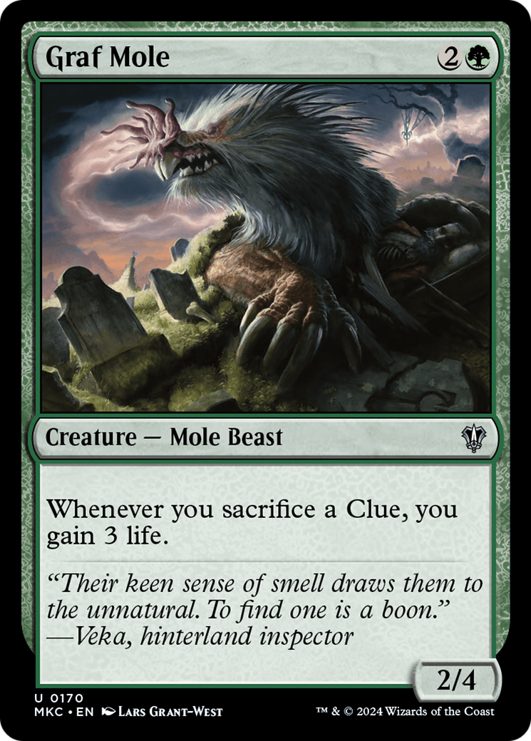 Graf Mole (MKC-170)  - Murders at Karlov Manor Commander