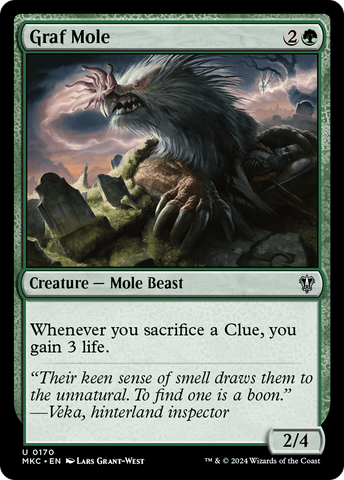 Graf Mole (MKC-170)  - Murders at Karlov Manor Commander